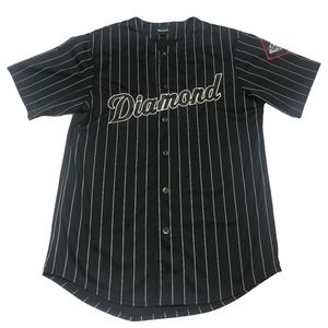 USED DIAMOND SUPPLY CO. BASEBALL TEE